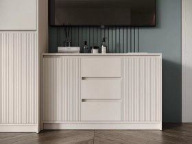 Комод КМ-003 Мирен (кашемир/матовая моно керамика) в Довольном - dovolnoe.mebel-nsk.ru | фото