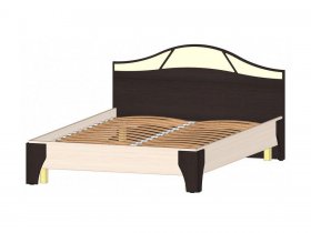 Кровать двуспальная 1,4 м Верона в Довольном - dovolnoe.mebel-nsk.ru | фото