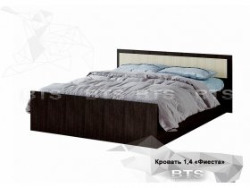 Кровать двуспальная 1,4м LIGHT Фиеста (BTS) в Довольном - dovolnoe.mebel-nsk.ru | фото