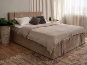 Кровать двуспальная 1,4м с подъем. мех. Леванте в Довольном - dovolnoe.mebel-nsk.ru | фото