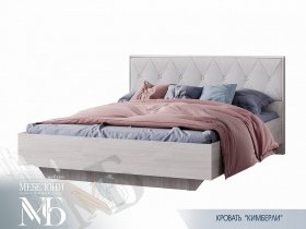 Кровать двуспальная 1,6м Кимберли КР-13 в Довольном - dovolnoe.mebel-nsk.ru | фото
