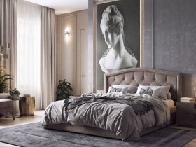 Кровать двуспальная 1,8м Верона-2 в Довольном - dovolnoe.mebel-nsk.ru | фото