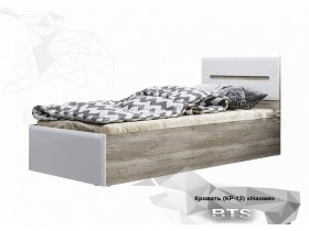 Кровать односпальная Наоми КР-12 в Довольном - dovolnoe.mebel-nsk.ru | фото