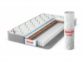 Матрас в скрутке Hard Roll в Довольном - dovolnoe.mebel-nsk.ru | фото