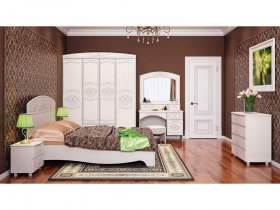 Модульная спальня Каролина в Довольном - dovolnoe.mebel-nsk.ru | фото