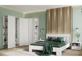 Модульная спальня Хелен (белый) в Довольном - dovolnoe.mebel-nsk.ru | фото