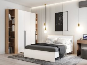 Модульная спальня Ренн в Довольном - dovolnoe.mebel-nsk.ru | фото