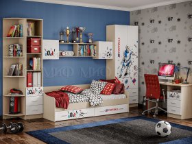 Модульная спальня Вега NEW Boy в Довольном - dovolnoe.mebel-nsk.ru | фото