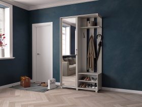Прихожая «Ларго-2» (кашемир) в Довольном - dovolnoe.mebel-nsk.ru | фото