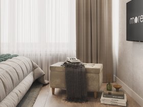 Пуф Чарли-2 (капучино) в Довольном - dovolnoe.mebel-nsk.ru | фото