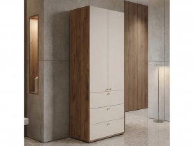 Шкаф двухстворчатый c ящиками Орма в Довольном - dovolnoe.mebel-nsk.ru | фото