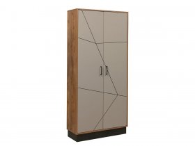 Шкаф двухстворчатый комбинированный для одежды Гамма  54.14 в Довольном - dovolnoe.mebel-nsk.ru | фото