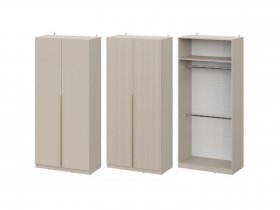 Шкаф ШК-100 Эккервуд (меланж) в Довольном - dovolnoe.mebel-nsk.ru | фото