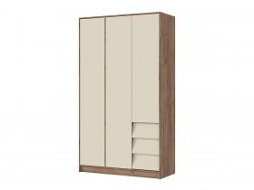 Шкаф трехдверный ШК-02 Рейн в Довольном - dovolnoe.mebel-nsk.ru | фото