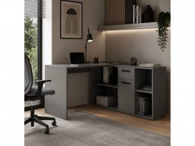 Стол письменный Лайт 03.245 (темно-серый) в Довольном - dovolnoe.mebel-nsk.ru | фото