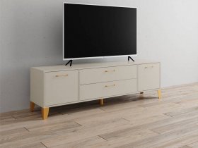 Тумба под ТВ Парус-13 (кашемир) в Довольном - dovolnoe.mebel-nsk.ru | фото