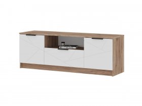 Тумба под ТВ ТВ-01 Орегон в Довольном - dovolnoe.mebel-nsk.ru | фото